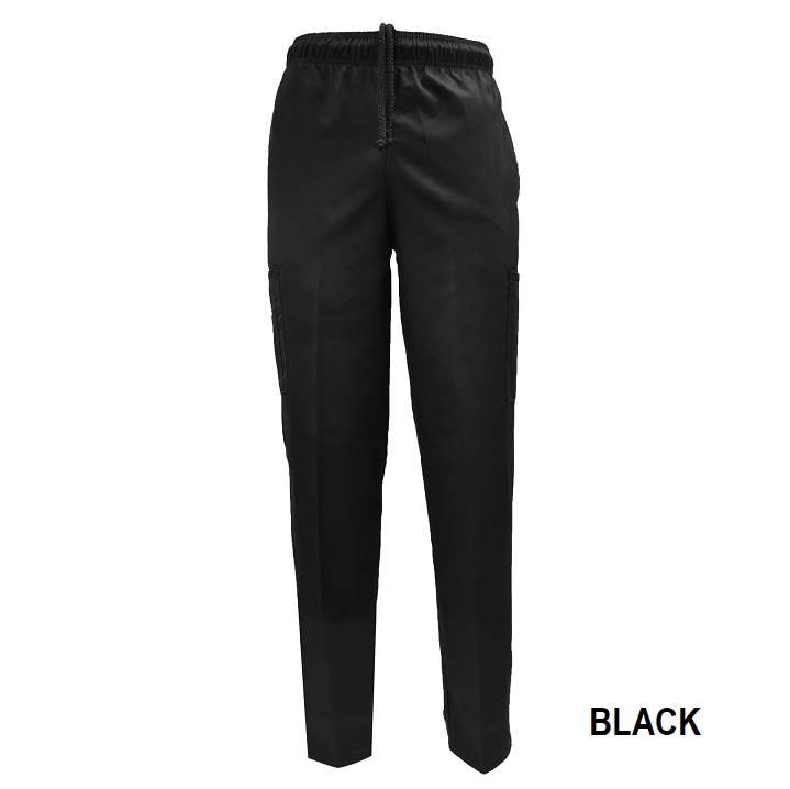 t-base Black Solid Cargo Pant for Men Online India
