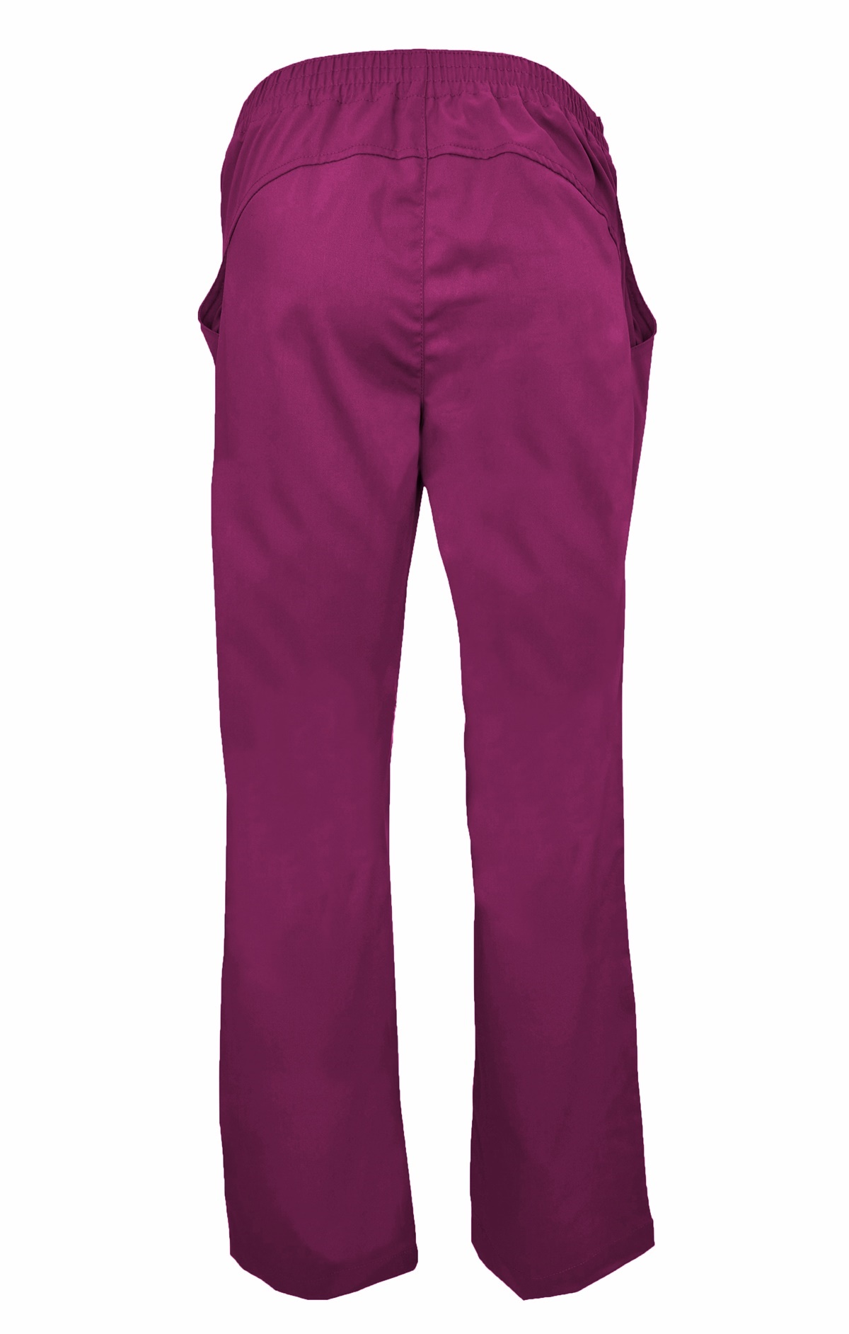 Burgundy Drawstring Scrub Pant 2 Pocket - Natural Uniforms