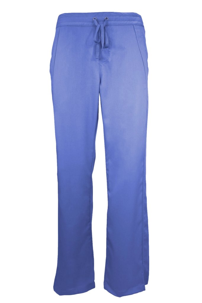 Ceil Blue Drawstring Scrub Pant 2 Pocket Natural Uniforms