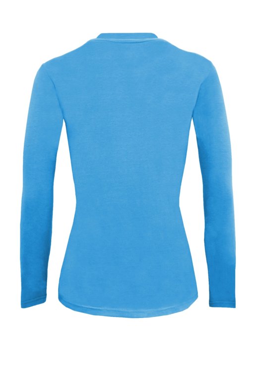 Water Blue t-shirt uniform stretchy cotton