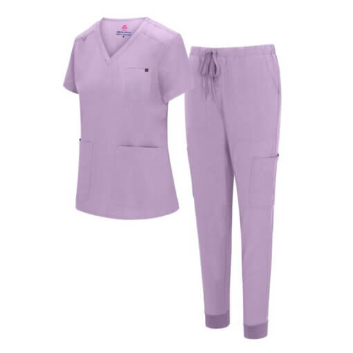 WOMENS 10 POCKET COOL STRETCH JOGGER SCRUB SET  (STYLE# 4889SET) NOW AVAILABLE IN PETITE - Image 9